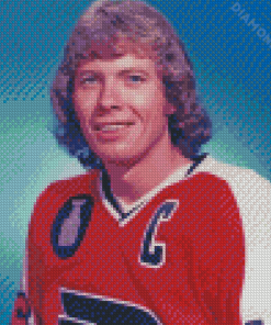 Bobby Clarke Ice Hockey Player Diamond Painting
