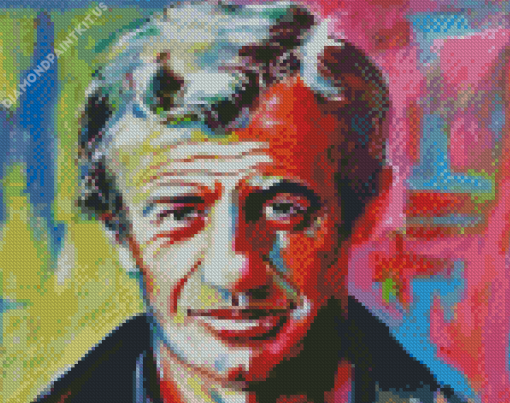 Jean Paul Belmondo Art Diamond Painting