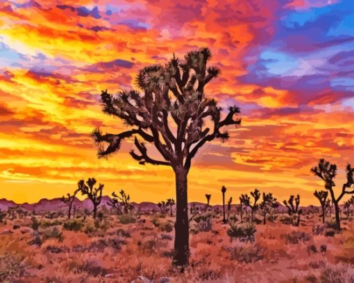 Joshua Tree Diamond Painting