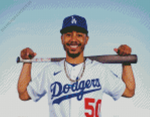 Los Angeles Dodgers Player Diamond Painting