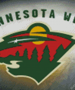 Minnesota Wild Logo Art Diamond Painting