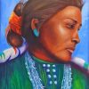 Navajo Woman Art Diamond Painting