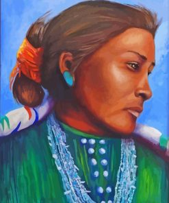 Navajo Woman Art Diamond Painting