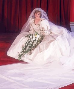 Princess Diana Wedding Diamond Painting