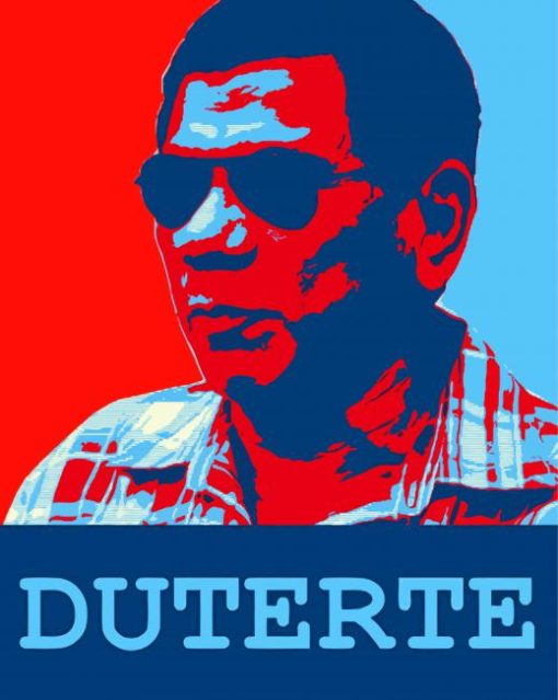 Rodrigo Duterte Art Diamond Painting