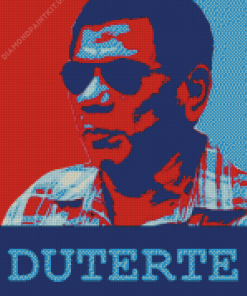 Rodrigo Duterte Art Diamond Painting