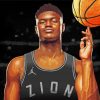 Zion Williamson Illustration Diamond Painting