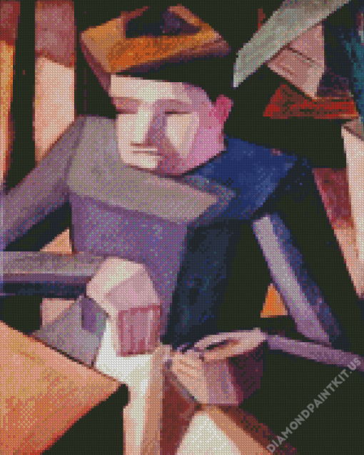 La Couseuse By Leger Diamond Painting