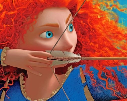 Princess Merida Diamond Painting