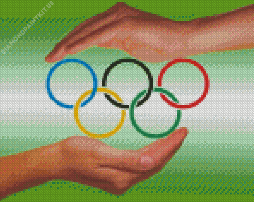 Protect Olympiad Rings Diamond Painting