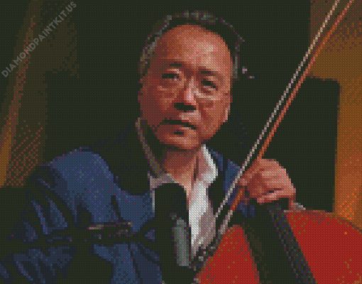 Yo Yo Ma Musician Diamond Painting