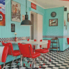 American Diner 50s Diamond Painting