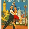 Argentina Travel Poster Diamond Painting