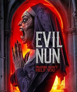 Evil Nun Poster Diamond Painting