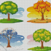 Four Trees Diamond Painting