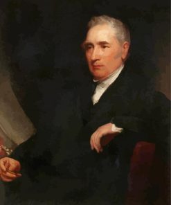 George Stephenson Portrait Diamond Painting