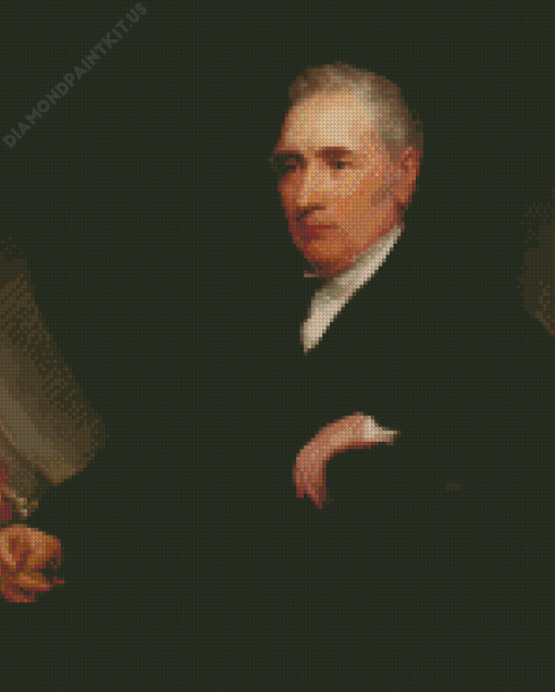 George Stephenson Portrait Diamond Painting