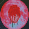 Heartbreak On Full Moon Diamond Painting