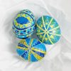 Blue Ukrainian Eggs Diamond Painting