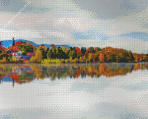 Adirondack Lake Diamond Painting