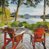 Adirondack Chair by Lake Diamond Painting