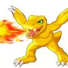 Agumon Fire Diamond Painting