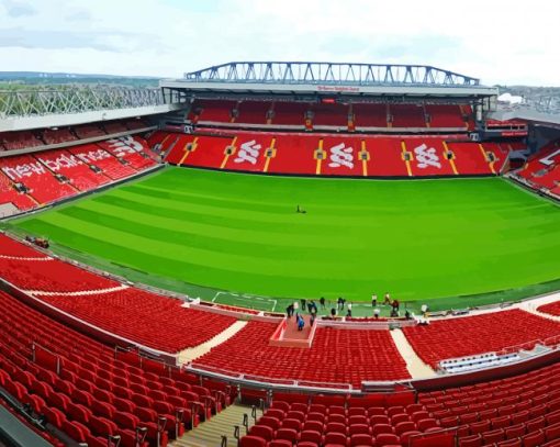 Anfield Stadium In Liverpool Diamond Painting