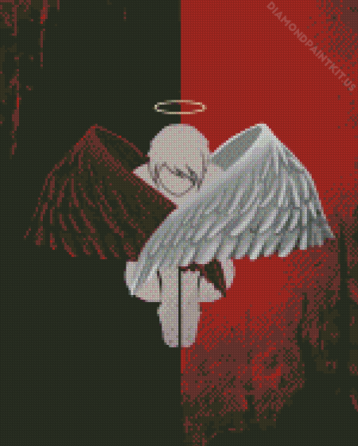 Angel With Devil Diamond Painting