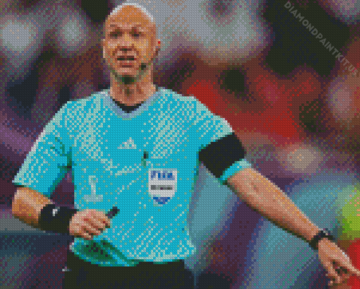 Anthony Taylor Referee Diamond Painting