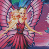 Barbie Mariposa Diamond Painting