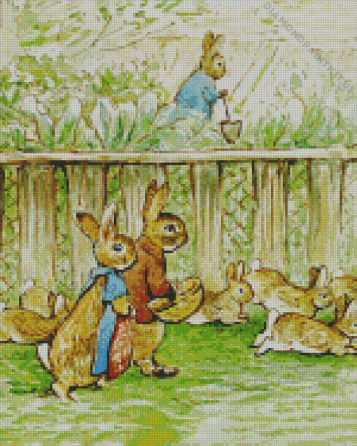 Beatrix Potter Diamond Painting