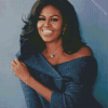 Beautiful Michelle Obama Diamond Painting