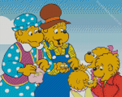 Berenstain Bears Diamond Painting