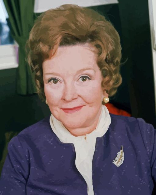 Beryl Reid British Actress Diamond Painting