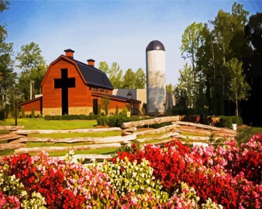 Billy Graham Library Charlotte Diamond Painting