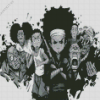 Black And White Boondocks Diamond Painting