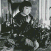 Black and White Anna May Wong Diamond Painting