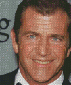 Blue Eyed Mel Gibson Diamond Painting