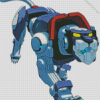 Blue Lion Voltron Series Diamond Painting