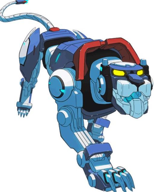 Blue Lion Voltron Series Diamond Painting