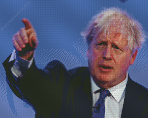 Boris Johnson Diamond Painting