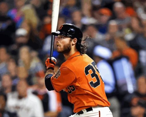 Brandon Crawford Diamond Painting