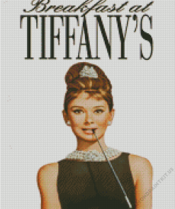 Breakfast At Tiffanys Poster Diamond Painting