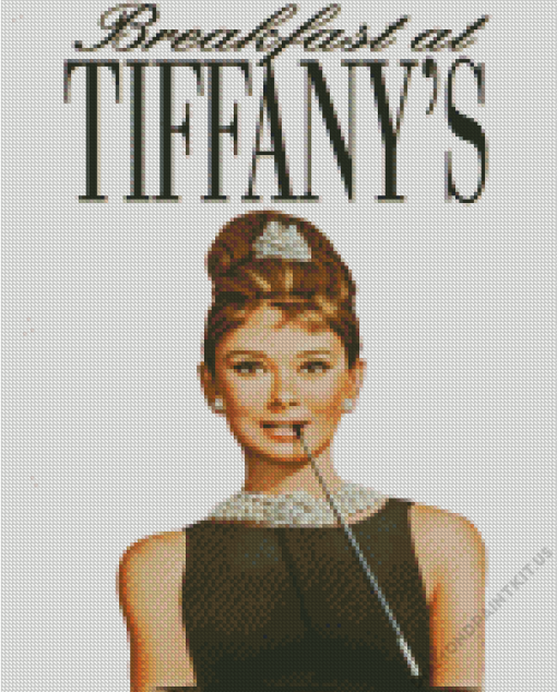 Breakfast At Tiffanys Poster Diamond Painting