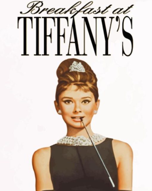 Breakfast At Tiffanys Poster Diamond Painting