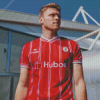 Bristol City Footballer Robert Dickie Diamond Painting