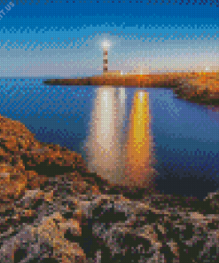 Calan Bosch Lighthouse Diamond Painting
