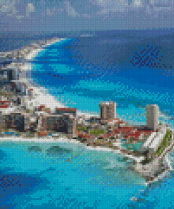 Cancun Beach Diamond Painting