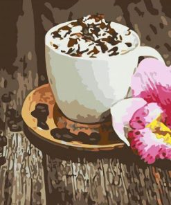 Cappuccino Coffee Diamond Painting