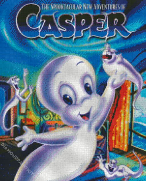 Casper The Friendly Ghost Diamond Painting